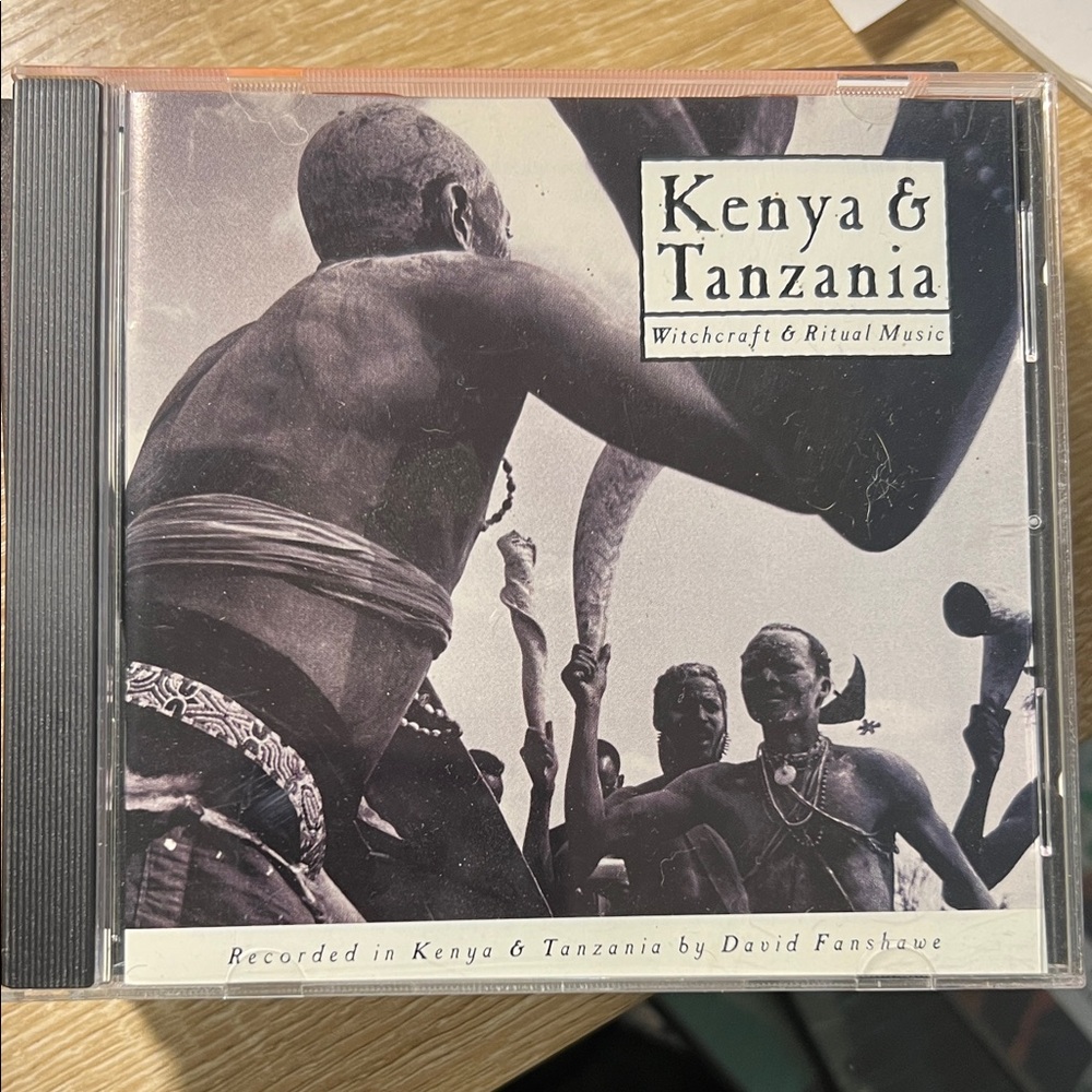 Kenya & Tanzania Witchcraft & Ritual Music CD
